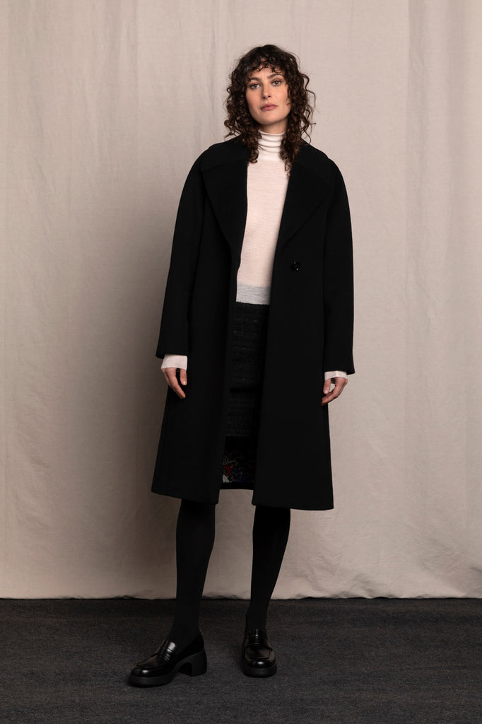 MANTEAU DIGUE NOIR